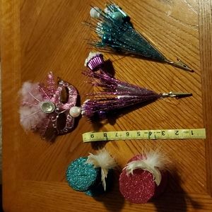 Set of 6 non breakable Christmas 🎄 ornaments